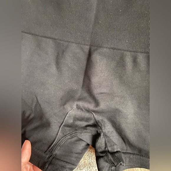 Black spandex shorts - Picture 2 of 3